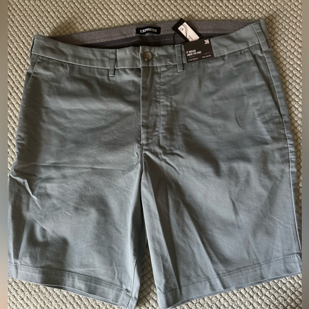 Express blue shorts men